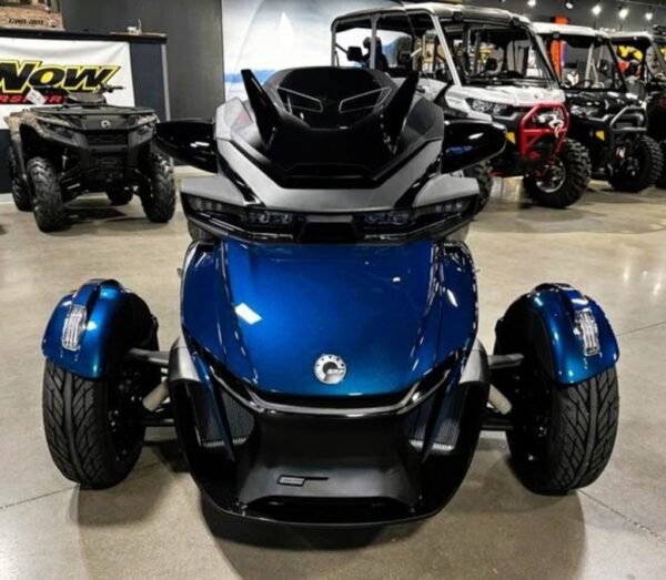 New 2024 Can-Am Trike Motorcycle Spyder RT Limited Dark Wheels For Sale - Image 9