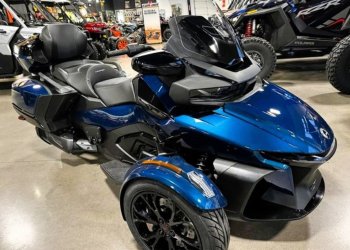 New 2024 Can-Am Trike Motorcycle Spyder RT Limited Dark Wheels For Sale