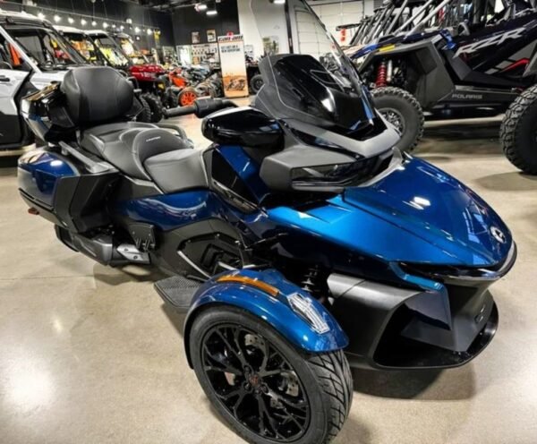 New 2024 Can-Am Trike Motorcycle Spyder RT Limited Dark Wheels For Sale