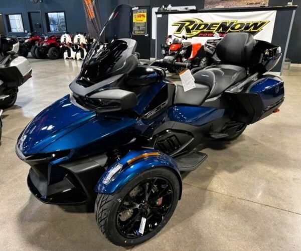 New 2024 Can-Am Trike Motorcycle Spyder RT Limited Dark Wheels For Sale - Image 8