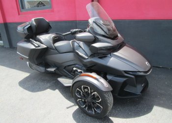 Used 2022 Can-Am Trike Motorcycle Spyder RT Limited Dark Wheels For Sale